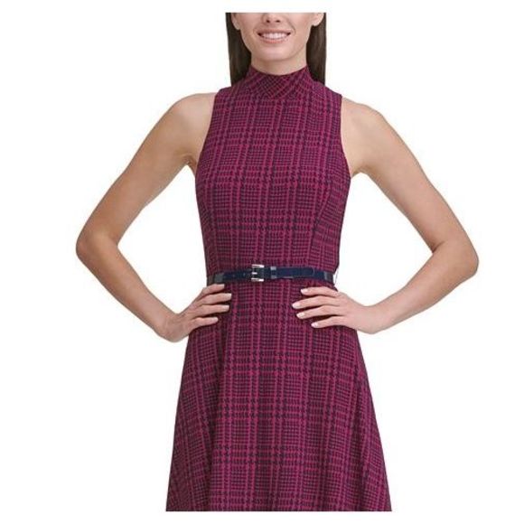 Tommy Hilfiger Pink Plaid Dress - Picture 3 of 3